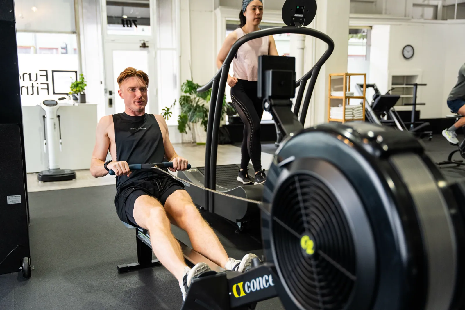 Function Fitness racks and weights